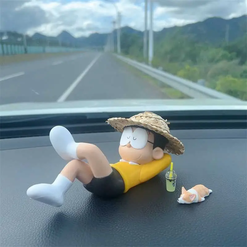 Yuya Doraemon Nobita car ornaments cute car ornaments car interior decorations car center console decoration