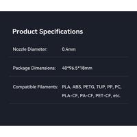 Gambar Creality K2 Plus Unicorn Quick Swap Nozzle Replacement - 0.6 mm dari 3D Zaiku Indonesia Kota Administrasi Jakarta Barat 5 Tokopedia