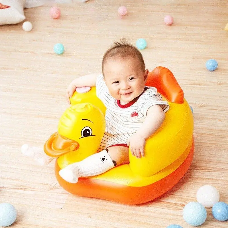 [HCM] Ghế hơi vịt ghế phao tập ngồi cho bé 2