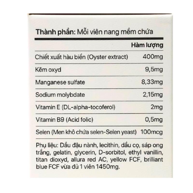 Tinh Chất Hàu OB Việt Nam - Bổ sung kẽm cho người trưởng thành 1