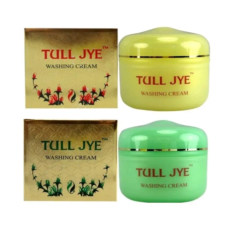 Tull Jye Washing Cream Original 100gr / Sabun Wajah berfungsi mencerahkan, membersihkan sel² kulit mati dan meredakan jerawat