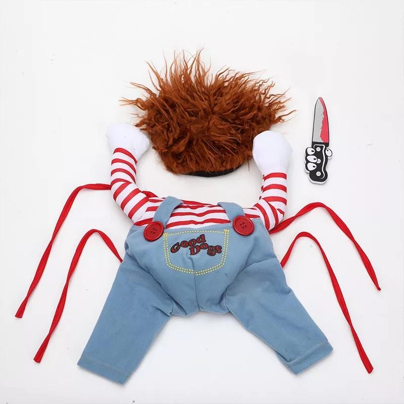 baju anjing dan baju kucing kostum hewan halloween model chucky 5