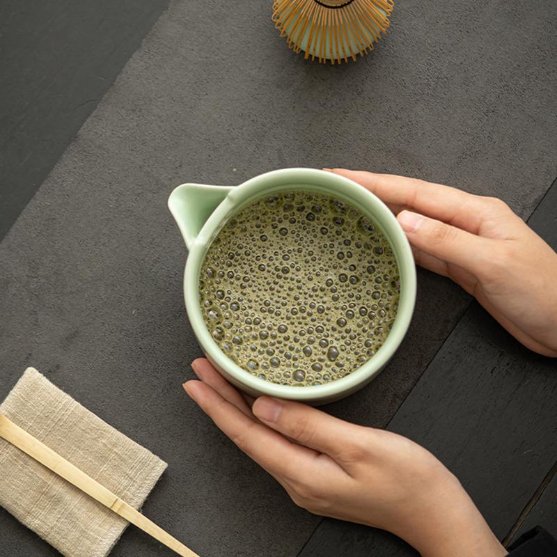 Product Introduction of Traditional Ceramic Matcha Bowl Smooth High Temperature Resistant Green Tea Maker Cup Large Capacity Tea Salad Soup Bowl for Tea Set Accessories 20