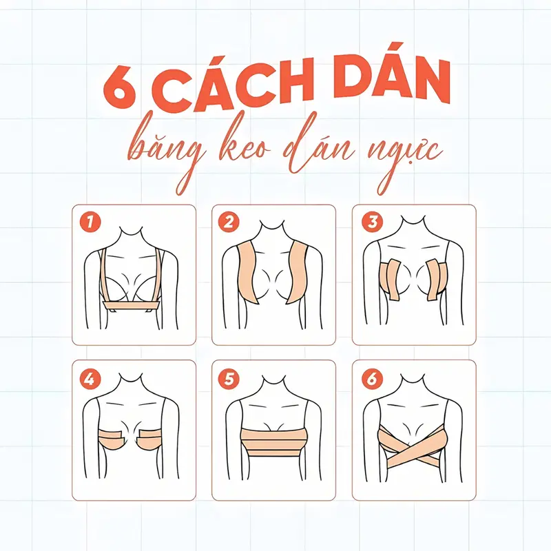 Băng Keo Dán Ngực Jary Boob Tape Định Hình Tạo Kiểu Đa Năng 1 Cuộn 500cm Nữ Kem 3