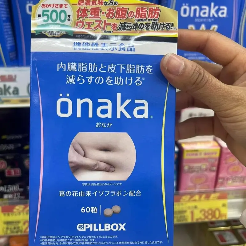 Viên uống Onaka nội địa Nhật 60 viên Người lớn 2