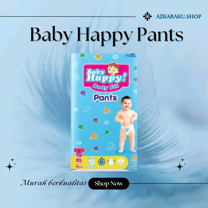Promo 4 Ball Baby Happy Size(S38+2,M32,L28,XL26,XXL4,M20,L20,XL20,XXL18) Bayi Diaper Popok 4