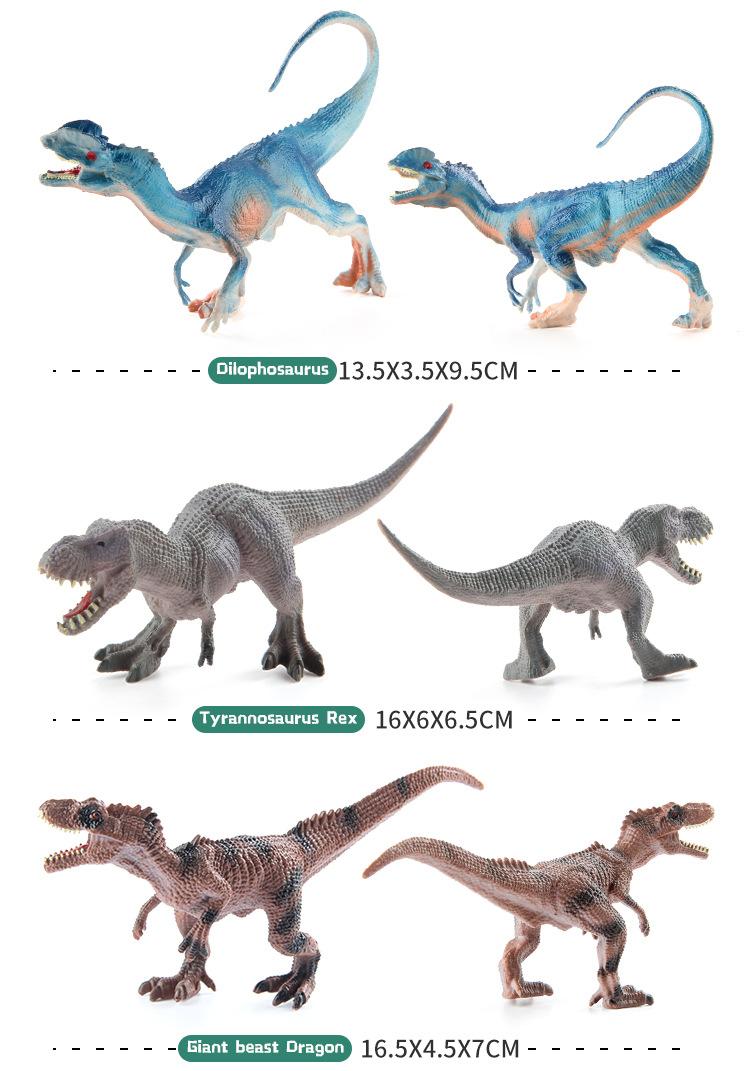Product Introduction of Jurassic dinosaur model, kids toy, small dinosaur Model, multi Stegosaurus and Triceratops decoration, suitable for decoration, animal dinosaur theme 26
