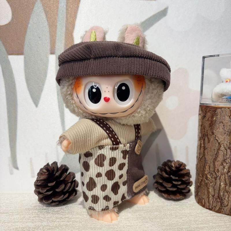 Product Introduction of New original Rabubu pendant doll clothes Labubu dolls wearable dress-up doll toys clothes set 21