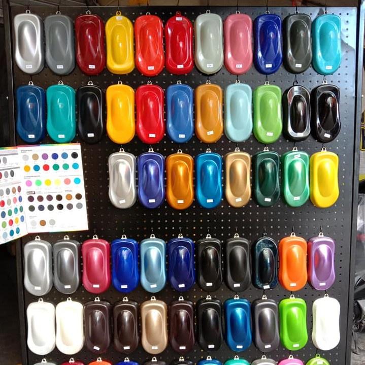 Sơn xịt Samurai đủ màu Lót Bóng Chịu nhiệt Chống cháy Chống rạn nứt Vòi xịt chống chảy dùng cho xe đạp xe máy và ôtô..v.v.v