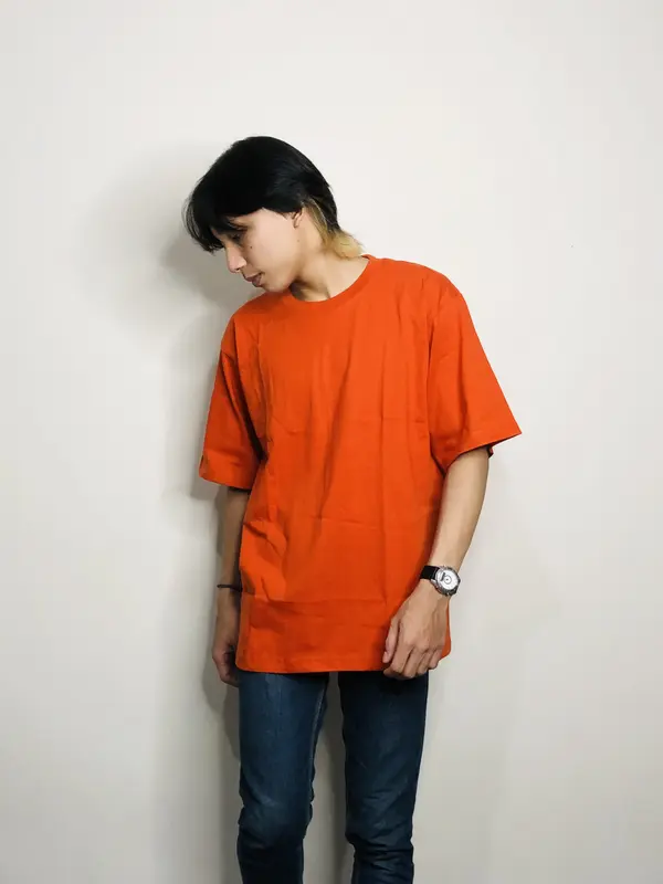 KAOS POLOS OVERSIZE COTTON COMBED 24S Lembut Nyaman Basic 6