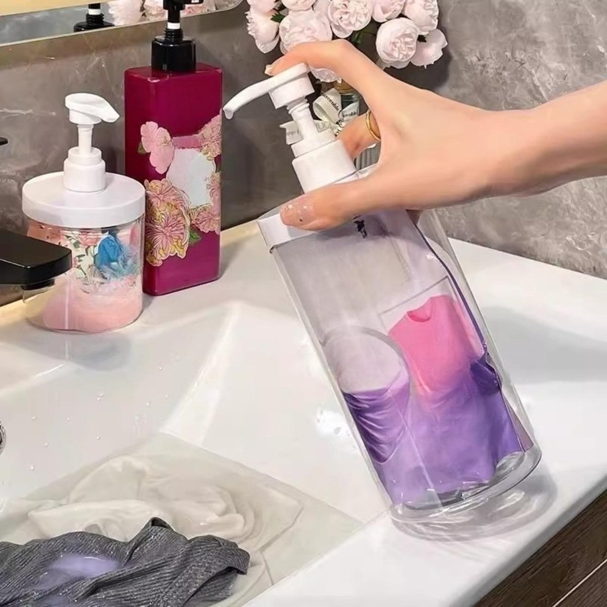 500/1000ml Botol Pumping Serbaguna Botol Tekan Sabun Detergen  Botol Pompa Cairan Refill Botol Pump Sabun Cair