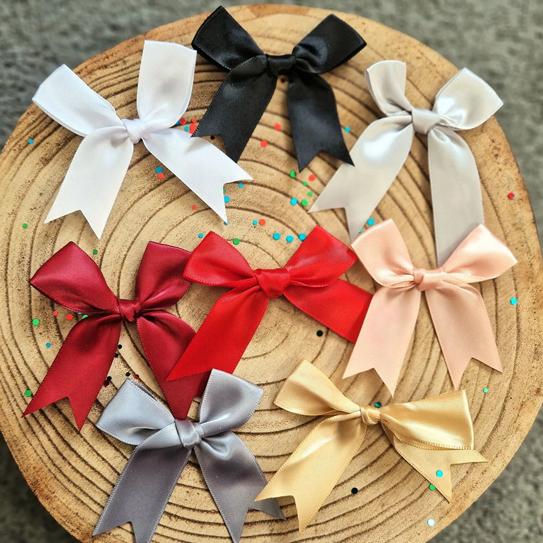 (50pcs/pack) 1'' Satin Ribbon Handmade 8.5cm Wide Swallowtai - TikTok ...