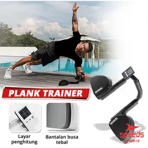 [Produk Spesial] Speeds Alat Push Up Plank Trainer Outdoor + Layar Penghitung 009-15
