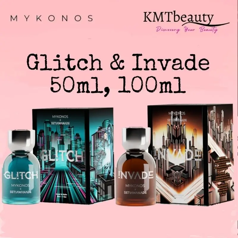 [Ready & Free Tester] Mykonos × Ade Setiawan Glitch & Invade 50ml | 100ML 0