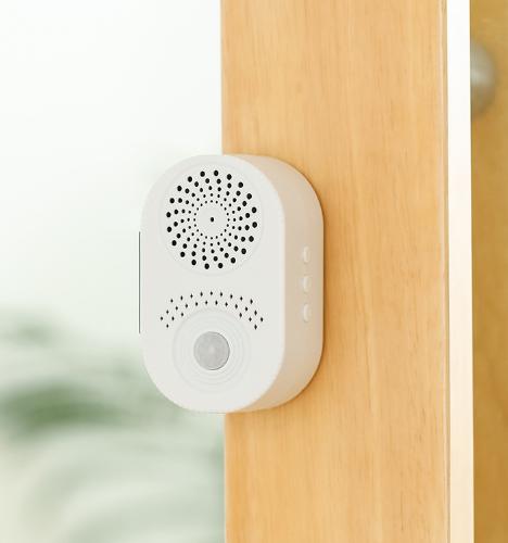 Chuông báo khách báo động chống trộm cảm ứng hồng ngoại không dây thông minh 2