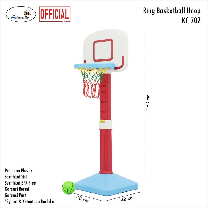 Gambar Labeille KC 702 Tiang Ring Basket Anak Bola Basketball Hoop dari Labeille Indonesia Kota Administrasi Jakarta Pusat Tokopedia