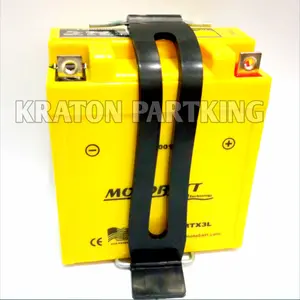 AKI MOTTOBAT RX KING SATRIA NINJA NSR150 PLUS KARET TALI AKI TINGGAL PASANG Motorcycle