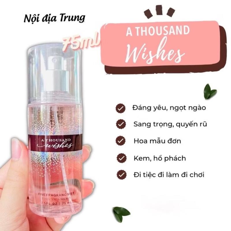 Product Introduction of Xịt thơm bodymist bản Trung cho cả nam và nữ chai 75ml mùi cực thơm lâu. 9