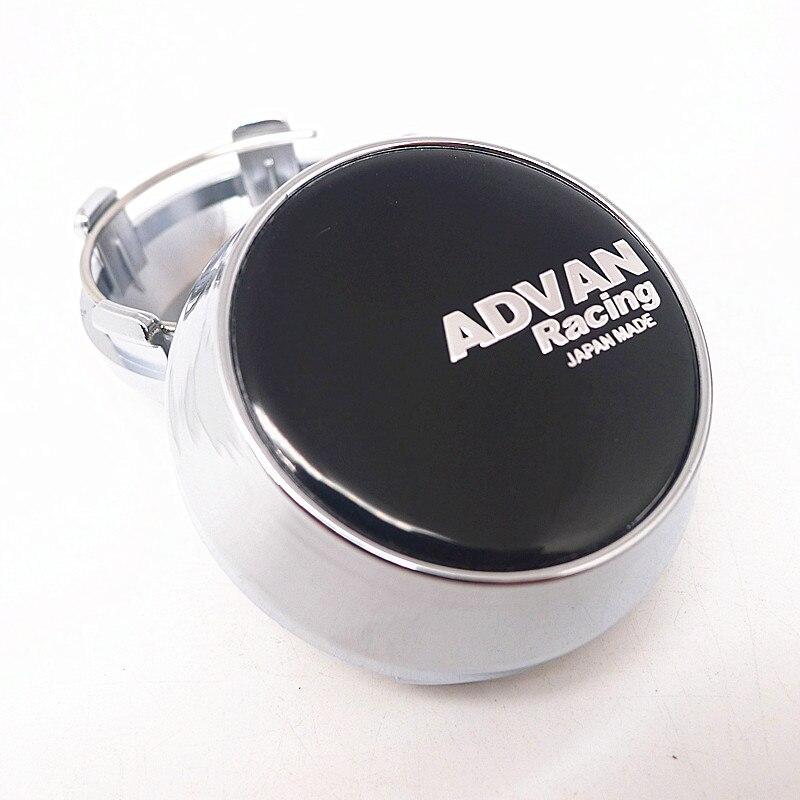 Product Introduction of KLL 4pcs 60mm 56mm For Advan Racing Wheel Center Hub Cap Car Styling Cover 45mm Emblem Badge Stickers Accessories 8