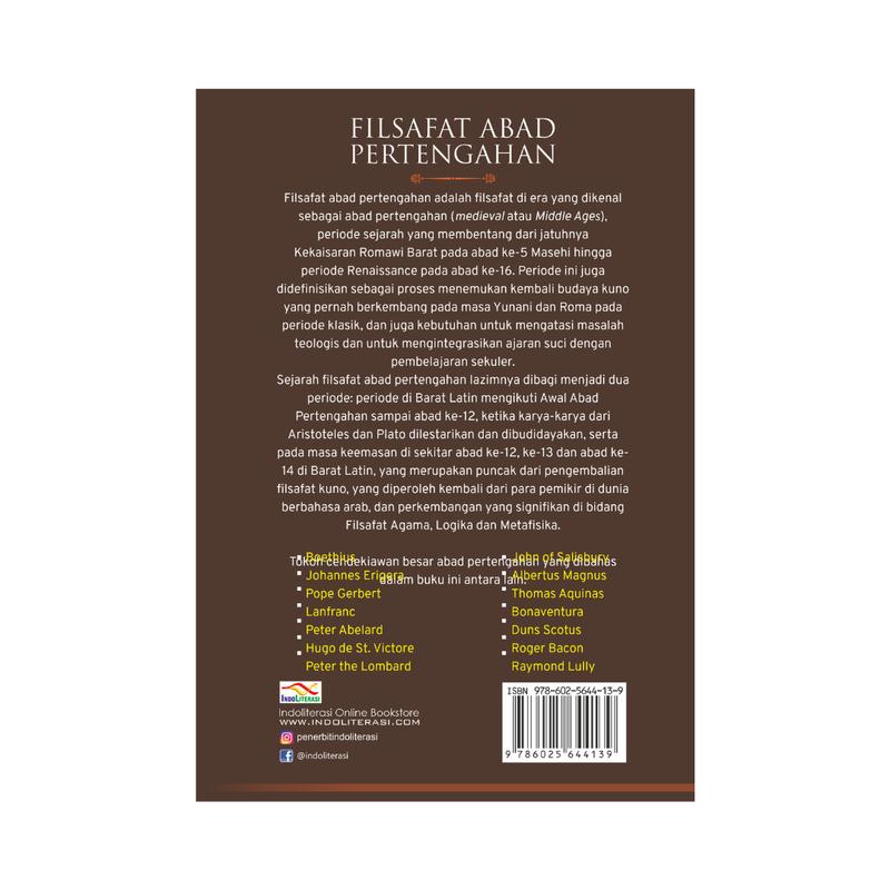 Product Introduction of MEDIEVAL PHILOSOPHY , Filsafat Abad Pertengahan 1