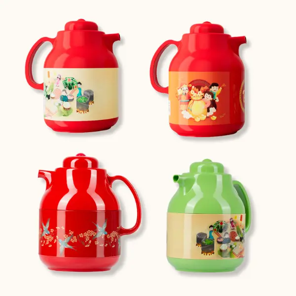 Bình pha trà giữ nhiệt 1L RẠNG ĐÔNG 1055TS, Ruột thủy tinh cao cấp, Giữ nóng sau 12h và giữ lạnh sau 24h 7