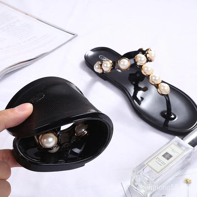 Dép Xỏ Ngón Đế Thấp Thời Trang Mùa Hè, Dành Cho Nữ, Giày Đi Biển, Dép Chống Trượt, Có Thể Đeo Đi Làm Shoes DéP 3