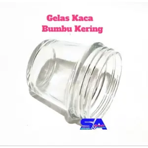 Gelas KACA Bumbu Kering Miyako Blender/ National-Gelas Gilingan Mill