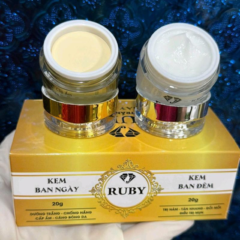 combo kem trị mụn thâm nám xam tàn nhang đồi mồi dưỡng trắng da se khít lỗ chân lông