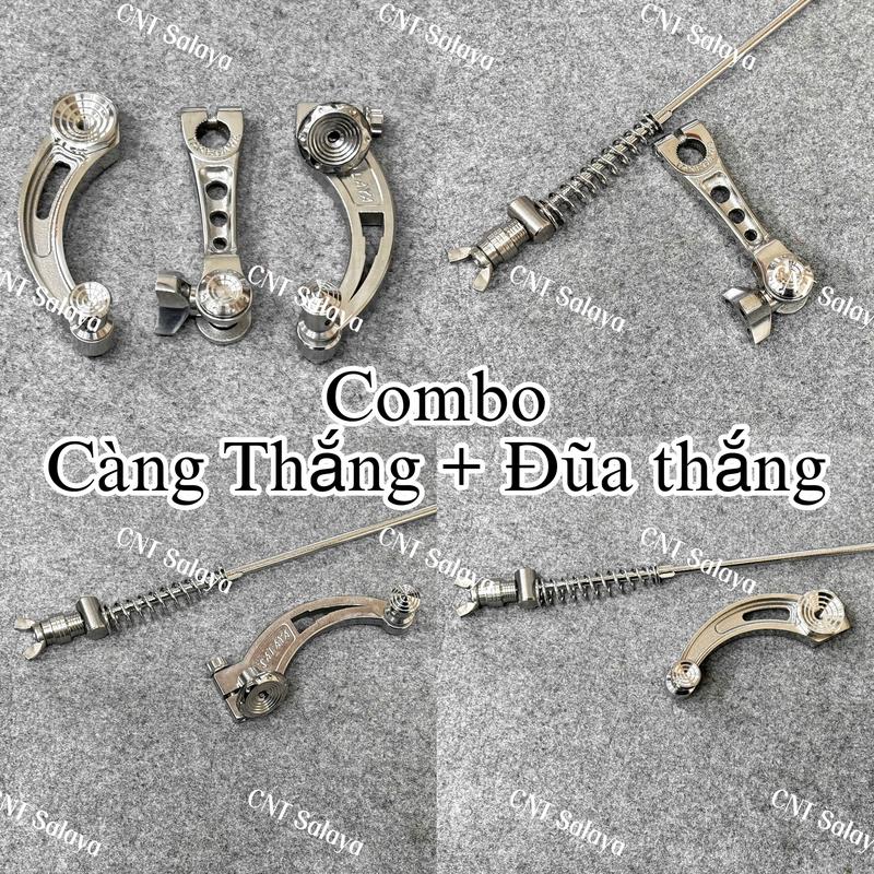 COMBO ĐŨA THẮNG + CÀNG THẮNG CHO NHIỀU DÒNG XE INOX 304 Phụ Tùng Phụ Kiện