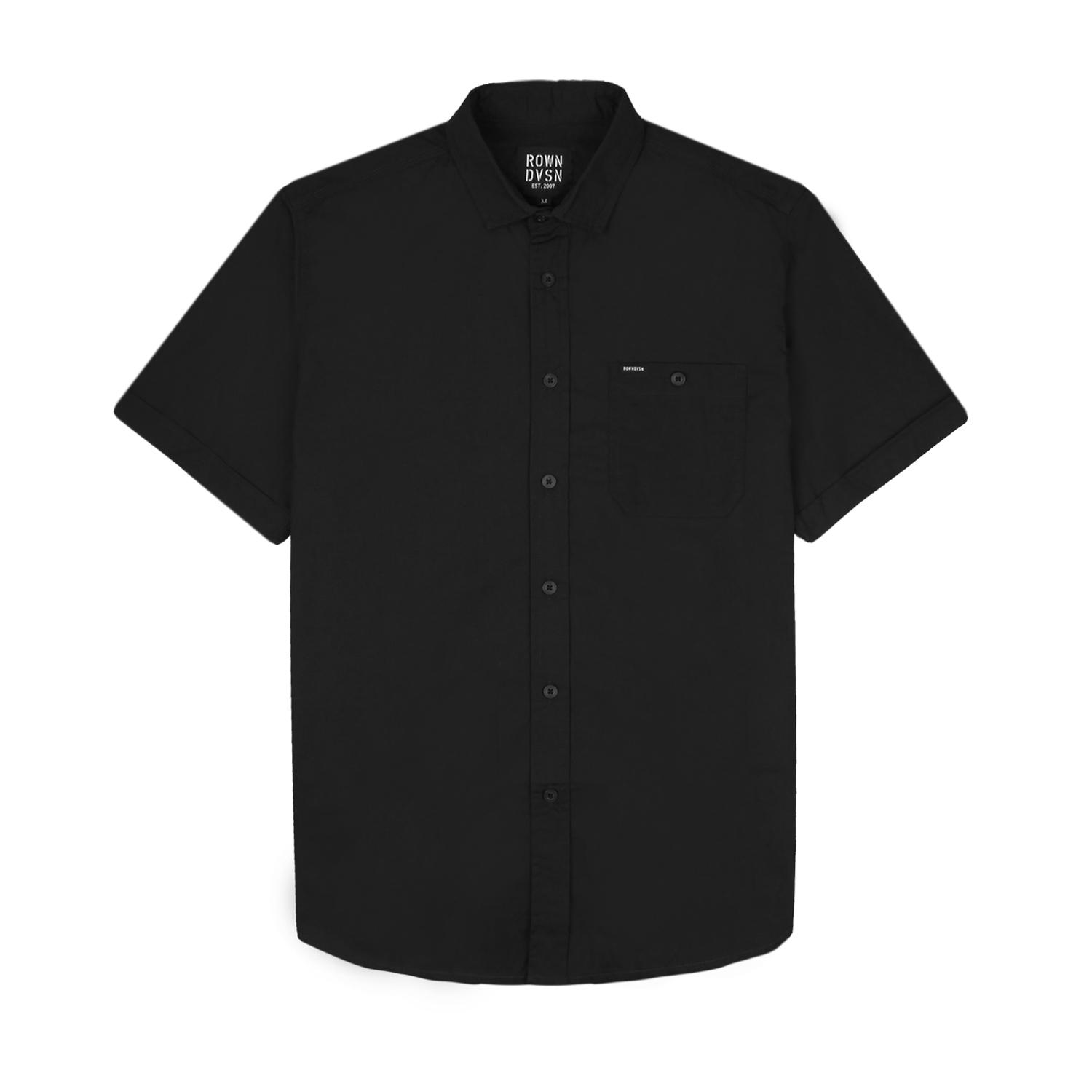 Rown Division Warehouse Kemeja Guille Black