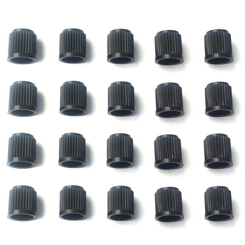Mũ Van Bụi Bánh Xe Loại Nhựa Thông Dụng Màu Đen, Bộ 4 Chiếc, Thích Hợp Cho Ô Tô, Xe Đạp Và Xe Đạp 6