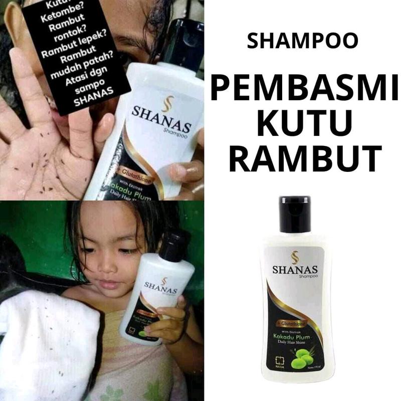 SHAMPO PEMANJANG RAMBUT//PENUMBUH RAMBUT SHANAS 5
