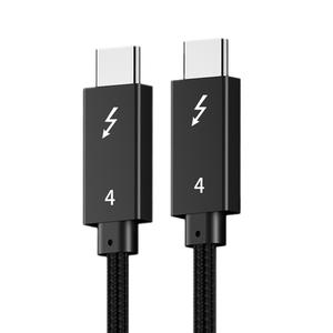 สายเคเบิลข้อมูลฟังก์ชั่นเต็มรูปแบบ, Usb4, 8k60hz, ชาร์จเร็ว 240W, เข้ากันได้กับ Lightning 4/3, สายเคเบิลแผงแสดงผลแบบฉายภาพ, สาย USB Type-C