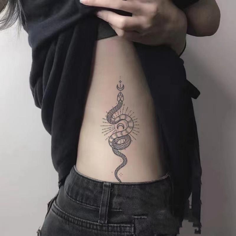 Product Introduction of Herbal Tattoo Stickers Flower Arm Tattoo Stickers New Ins Wind Tattoo Stickers Waterproof Men and Women Long-lasting Temporary Tattoo Stickers Waterproof Sweat Realistic Semi-permanent Tattoo Stickers Color 28
