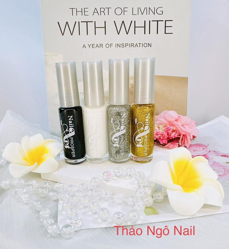  Cọ nét vẽ móng 10ml dành cho sơn thường gel lạnh 