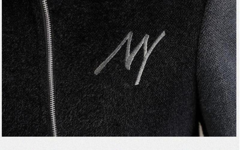 Product Introduction of 2024 new men's letter casual jacket, zipper cardigan design, comfortable and soft fabric, casual and versatile. 24