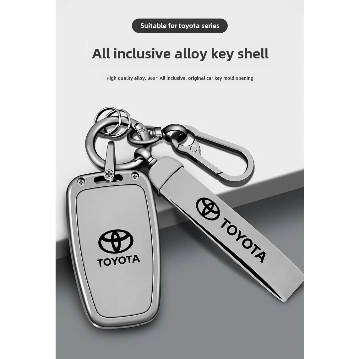 Suitable for Toyota key cover Carola Camry reeling Weilan Darong RAV4 feng520 izoa car