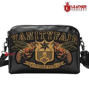 Grosir Tas DERRICK Tas Selempang Kulit Cowok Clutch Bag Handbag Cowok Premium Pria