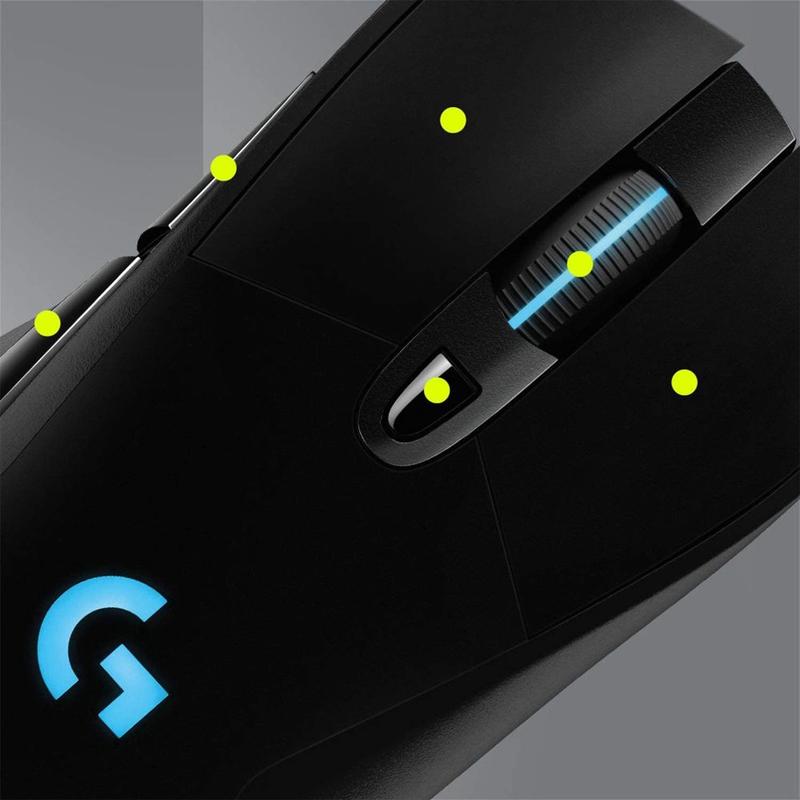 Product Introduction of Logitech G703 LIGHTSPEED Wireless Gaming Mouse w/ HERO 25K Sensor,LIGHTSYNC RGB,POWERPLAY Compatible,Lightweight 95g+10g 4