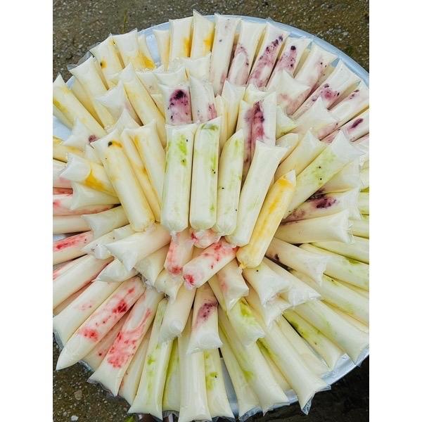 1kg túi 4x16cm làm sữa chua ,túi đều ko bị bục đáy 2