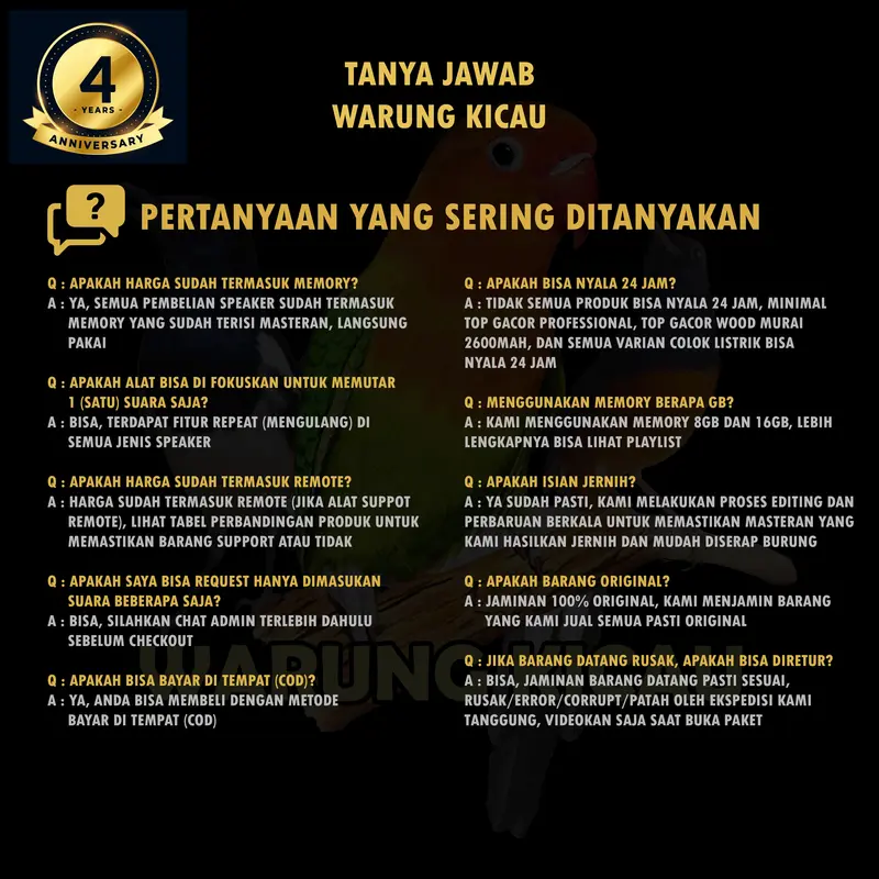 Masteran Burung Kicau Terbaik Kuat Digital Audio Burung Kicau 5