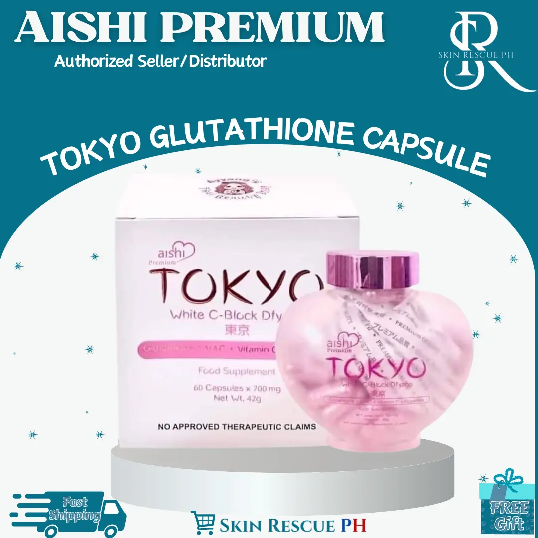 Aishi Tokyo Capsule Premium Glutathione Collagen New Packaging