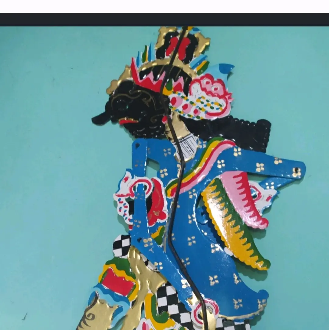 wayang kulit kertas Batara Bayu 60 cm