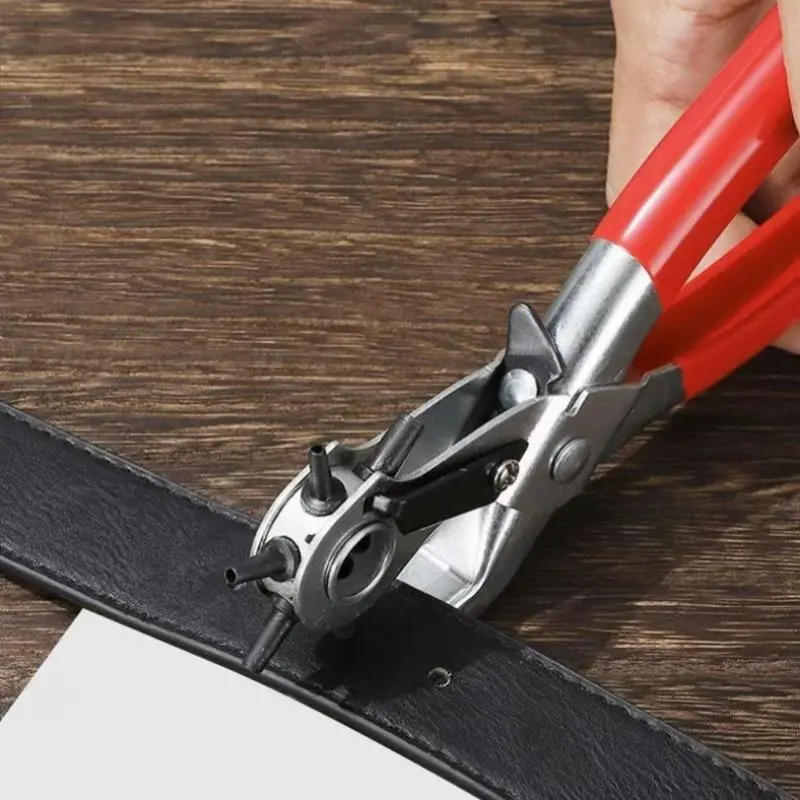 Multifunctional Belt Hole Punch Plier, Manual Belt Hole Punch Tool, Universal Belt Hole Punch Plier, Hand Tool for Home Use 6