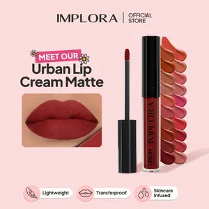 IMPLORA Urban Lip Cream Matte Original BPOM - Lipcream