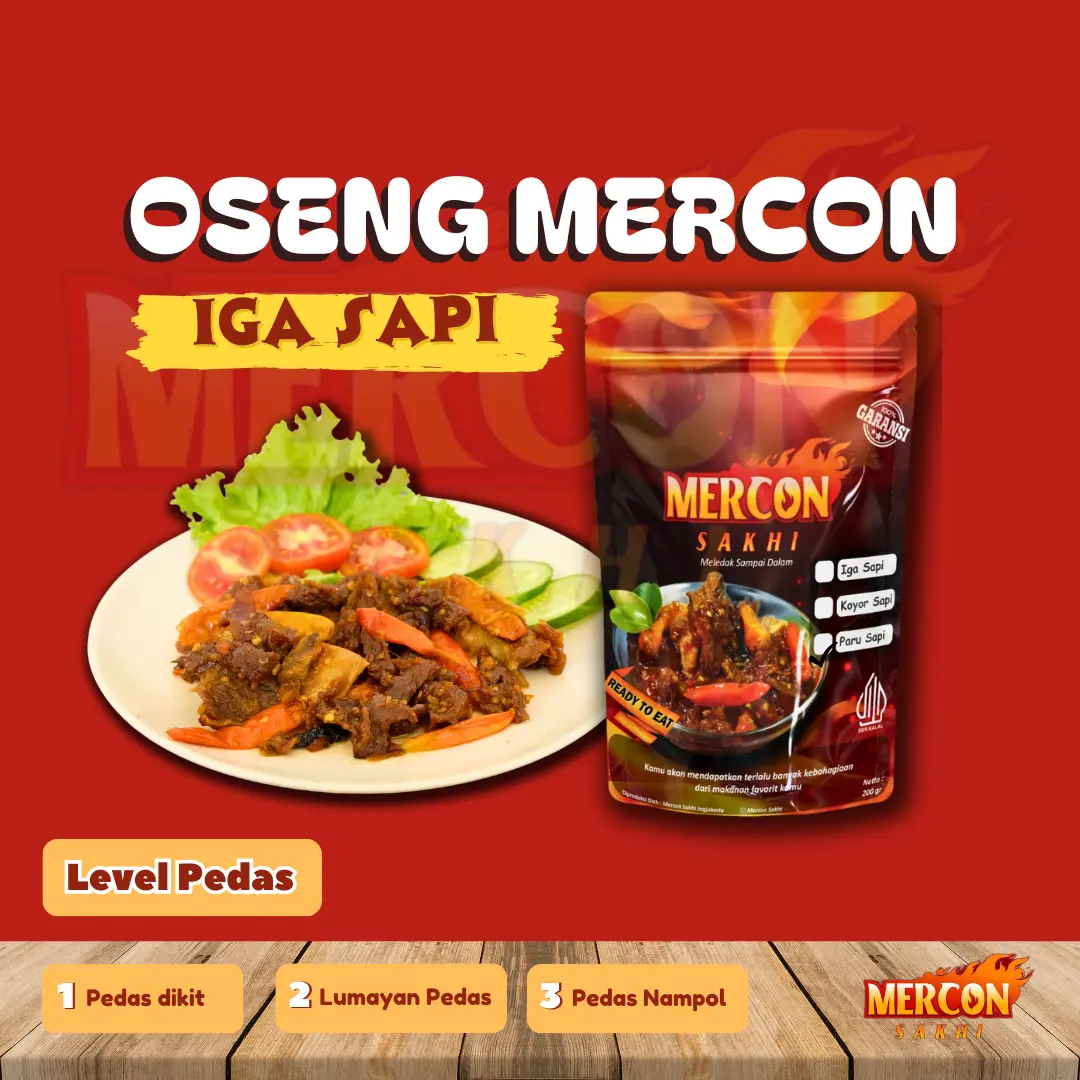 Oseng Mercon Murah Bergaransi !!! Iga Sapi Mantap