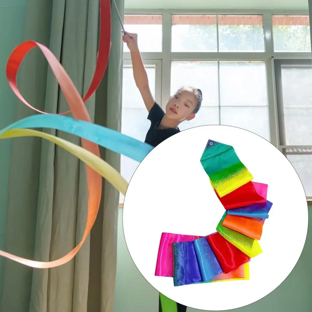 Arithmic Ribbon Rhythmic Dance Ribbon Circus Carnival Shows Party Props Gymnastics ...