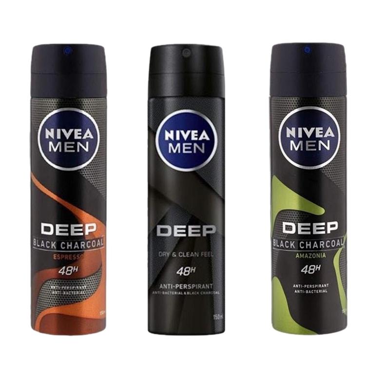 XỊT KHỬ MÙI NIVEA MEN DÀNH CHO NAM  150ML- CHÍNH HÃNG Khử Mùi Hôi