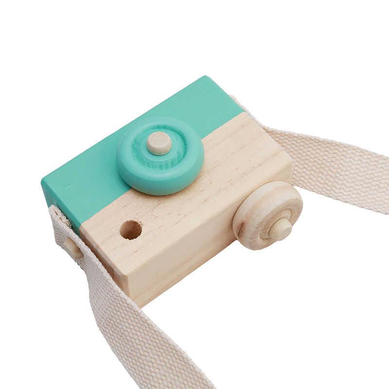 Product Introduction of Mini Cute Wood Camera Safe Natural Toy For Baby Children Fashion Clothing Accessory Toys Birthday Christmas Holiday Gifts ge digicam 21