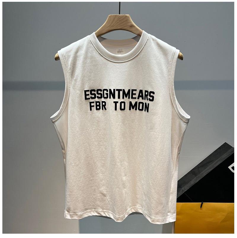 Product Introduction of Men's Clothing Men's Sports Fitness Vest Men's Summer Internet Celebrity Sleeveless T-Shirt Men's New American Style Printed Fashion Tank Top 5